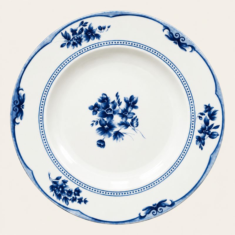 Prato raso azul